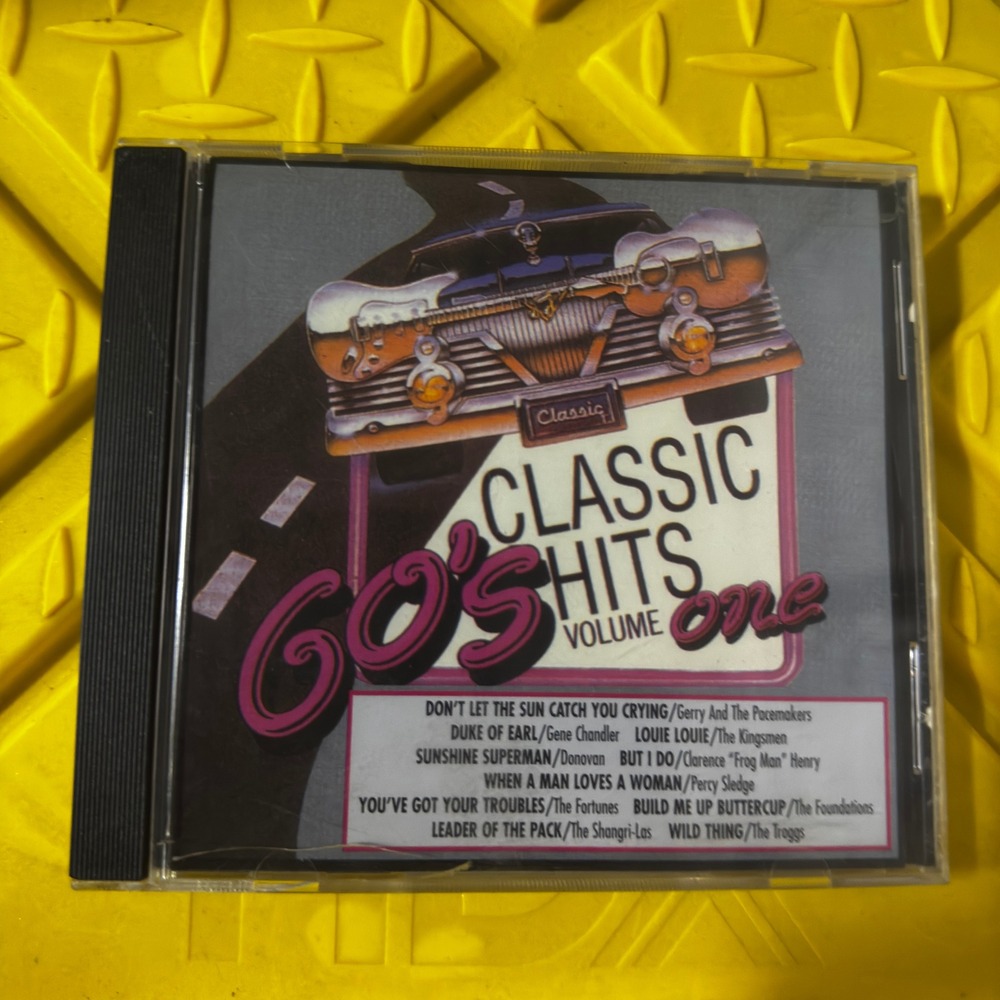 Original 60's Hits Volume One CD 1997 Compilation Various Artists 60s Music